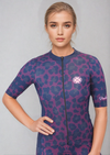 The (Purple) Kittie - Women's Cycling Jersey - Pedalista