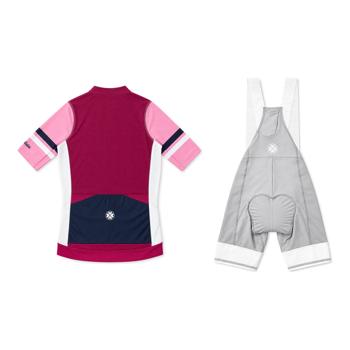 Pink Attack kit flat-lay, back view